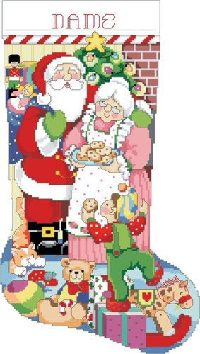 (image for) Merry Christmas Couple Stocking